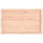 Estante de pared madera maciza roble sin tratar 100x60x(2-4) cm en Estanterías | Comprar online en Foru.es
