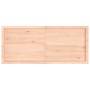 Estante de pared madera maciza roble sin tratar 140x60x(2-4) cm en Estanterías | Comprar online en Foru.es