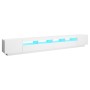 Mueble para TV con luces LED blanco 300x35x40 cm de vidaXL, Muebles TV - Ref: Foro24-3081924, Precio: 203,98 €, Descuento: %