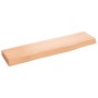 Estante de pared madera de roble tratada marrón claro 40x10x2cm en Estanterías | Comprar online en Foru.es