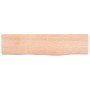 Estante de pared madera de roble tratada marrón claro 40x10x2cm en Estanterías | Comprar online en Foru.es
