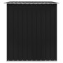 Caseta de jardín de acero gris antracita 257x205x178 cm de vidaXL, Cobertizos - Ref: Foro24-47030, Precio: 344,04 €, Descuent...
