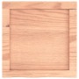 Estante pared madera roble tratada marrón claro 40x40x(2-4) cm en Estanterías | Comprar online en Foru.es