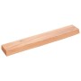Estante de pared madera de roble tratada marrón claro 60x10x4cm en Estanterías | Comprar online en Foru.es