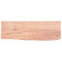 Estante de pared madera de roble tratada marrón claro 60x20x2cm en Estanterías | Comprar online en Foru.es