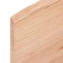 Estante de pared madera de roble tratada marrón claro 60x20x2cm en Estanterías | Comprar online en Foru.es