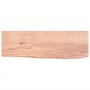 Estante de pared madera de roble tratada marrón claro 60x20x4cm en Estanterías | Comprar online en Foru.es