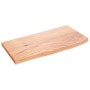 Estante de pared madera de roble tratada marrón claro 60x30x2cm en Estanterías | Comprar online en Foru.es