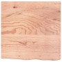 Estante pared madera roble tratada marrón claro 60x60x(2-4) cm en Estanterías | Comprar online en Foru.es