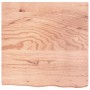 Estante pared madera roble tratada marrón claro 60x60x(2-6) cm en Estanterías | Comprar online en Foru.es