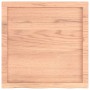 Estante pared madera roble tratada marrón claro 60x60x(2-6) cm en Estanterías | Comprar online en Foru.es