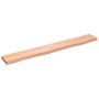 Estante de pared madera de roble tratada marrón claro 80x10x2cm en Estanterías | Comprar online en Foru.es