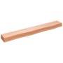 Estante de pared madera de roble tratada marrón claro 80x10x6cm en Estanterías | Comprar online en Foru.es