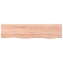 Estante de pared madera de roble tratada marrón claro 80x20x6cm en Estanterías | Comprar online en Foru.es