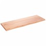 Estante de pared madera de roble tratada marrón claro 80x30x2cm en Estanterías | Comprar online en Foru.es