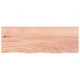 Estante de pared madera de roble tratada marrón claro 80x30x2cm en Estanterías | Comprar online en Foru.es