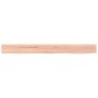 Estante de pared madera roble tratada marrón claro 100x10x2 cm en Estanterías | Comprar online en Foru.es