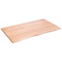 Estante de pared madera roble tratada marrón claro 100x60x2 cm en Estanterías | Comprar online en Foru.es