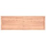 Estante pared madera roble tratada marrón claro 160x50x(2-6) cm en Estanterías | Comprar online en Foru.es