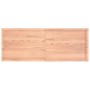 Estante pared madera roble tratada marrón claro 160x60x(2-6) cm en Estanterías | Comprar online en Foru.es