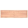 Estante pared madera roble tratada marrón claro 180x50x(2-4) cm en Estanterías | Comprar online en Foru.es