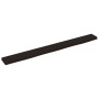 Estante de pared madera roble tratada marrón oscuro 100x10x2 cm en Estanterías | Comprar online en Foru.es