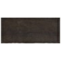 Estante pared madera roble tratada marrón oscuro 140x60x(2-6)cm en Estanterías | Comprar online en Foru.es