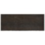 Estante pared madera roble tratada marrón oscuro 160x60x(2-6)cm en Estanterías | Comprar online en Foru.es