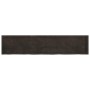 Estante pared madera roble tratada marrón oscuro 180x40x(2-4)cm en Estanterías | Comprar online en Foru.es
