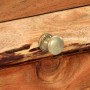 Aparador de madera maciza de acacia 120x35x75 cm de vidaXL, Aparadores - Ref: Foro24-247449, Precio: 308,78 €, Descuento: %