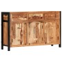Aparador de madera maciza de acacia 120x35x75 cm de vidaXL, Aparadores - Ref: Foro24-247449, Precio: 308,78 €, Descuento: %