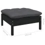 Muebles de jardín 7 pzas con cojines antracita madera de pino de vidaXL, Conjuntos de jardín - Ref: Foro24-3096098, Precio: 6...