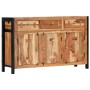 Aparador de madera maciza de acacia 120x35x75 cm de vidaXL, Aparadores - Ref: Foro24-247449, Precio: 308,78 €, Descuento: %