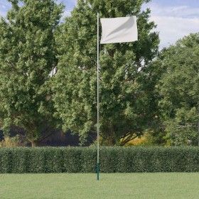 Mástil de bandera modular aluminio plateado 6,23 m de vidaXL, Banderas y mangas de viento - Ref: Foro24-153562, Precio: 69,88...