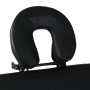 Camilla de masaje plegable 4 zonas estructura de aluminio negra de vidaXL, Mesas de masaje - Ref: Foro24-110099, Precio: 208,...