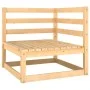 Gartenmöbel-Set 9-teilig und Kissen aus massivem Kiefernholz von vidaXL, Gartensets - Ref: Foro24-3083802, Preis: 832,41 €, R...