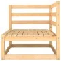 Gartenmöbel-Set 9-teilig und Kissen aus massivem Kiefernholz von vidaXL, Gartensets - Ref: Foro24-3083802, Preis: 832,41 €, R...