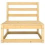 Gartenmöbel-Set 9-teilig und Kissen aus massivem Kiefernholz von vidaXL, Gartensets - Ref: Foro24-3083802, Preis: 832,41 €, R...