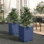 Jardineras 2 uds polipropileno azul gris 30x30x37 cm en Macetas y jardineras | Comprar online en Foru.es