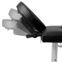 Camilla de masaje plegable 4 zonas estructura de aluminio negra de vidaXL, Mesas de masaje - Ref: Foro24-110099, Precio: 208,...