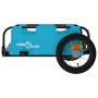 Remolque para bicicletas hierro y tela Oxford azul de vidaXL, Remolques para bicicletas - Ref: Foro24-94163, Precio: 77,54 €,...
