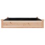 Jardinera arriate con forro madera maciza abeto 120x60x25 cm en Macetas y jardineras | Comprar online en Foru.es