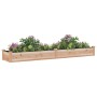 Jardinera arriate con forro madera maciza abeto 240x45x25 cm en Macetas y jardineras | Comprar online en Foru.es