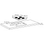 Placa vitrocerámica 4 quemadores control táctil 6000 W de vidaXL, Placas de cocina - Ref: Foro24-50784, Precio: 253,40 €, Des...