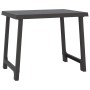 Mesa de camping aspecto de madera PP gris antracita 79x56x64 cm en Mesas de jardín | Comprar online en Foru.es
