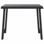 Mesa de camping aspecto de madera PP gris antracita 79x56x64 cm en Mesas de jardín | Comprar online en Foru.es