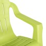 Sillas de jardín niños 2 uds aspecto madera PP verde 37x34x44cm en Sillas de jardín | Comprar online en Foru.es