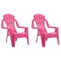 Sillas de jardín niños 2 uds aspecto madera PP rosa 37x34x44 cm en Sillas de jardín | Comprar online en Foru.es