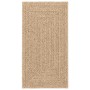 Alfombra ZIZUR apariencia de yute interior y exterior 80x150 cm en Alfombras | Comprar online en Foru.es