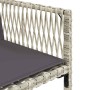 Sillones de jardín con cojines 4 uds ratán sintético gris claro en Sillas de jardín | Comprar online en Foru.es